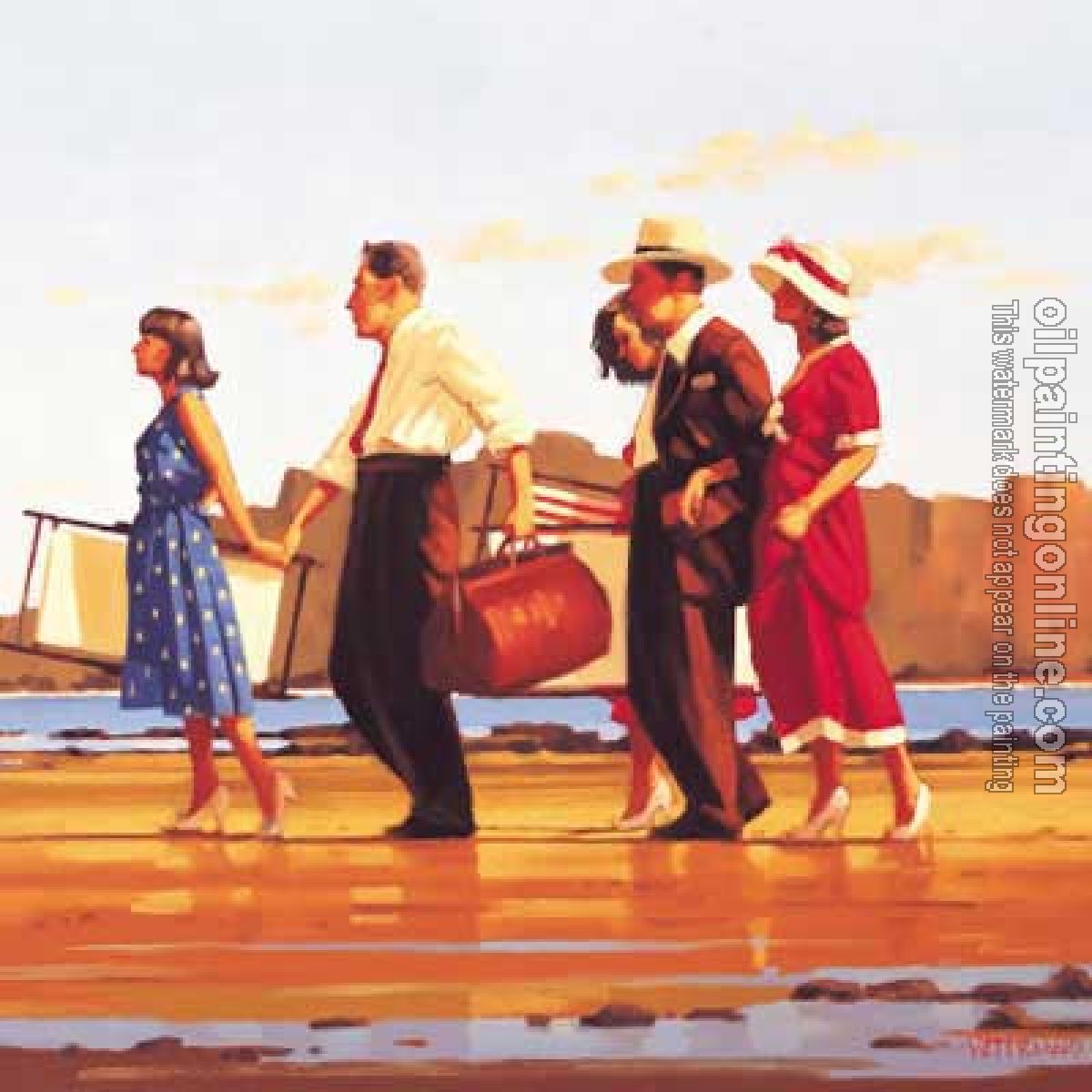 Jack Vettriano - Oil Painting